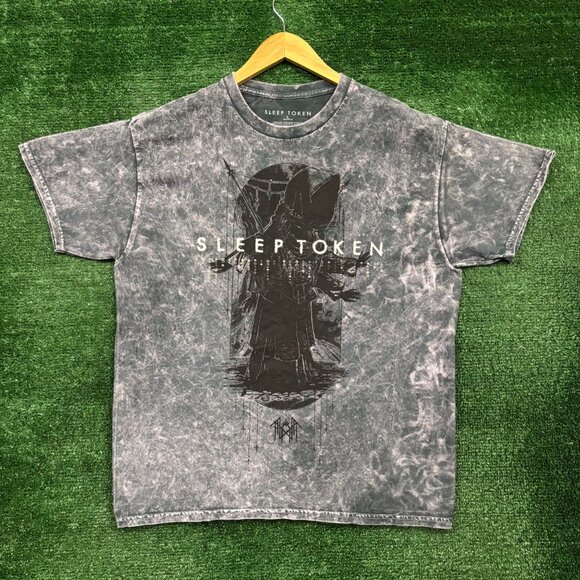Sleep Token Take Me Back to Eden Heavy Metal Band Mineral Wash T-Shirt Large - Picture 1 of 4
